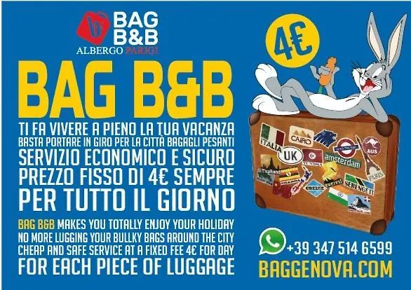 Albergo Parigi 제노바 0*,